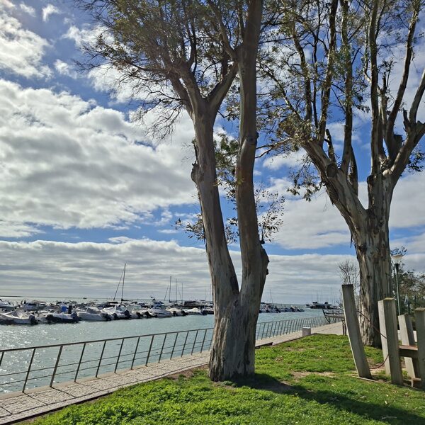 Olhao városának óceánpartja