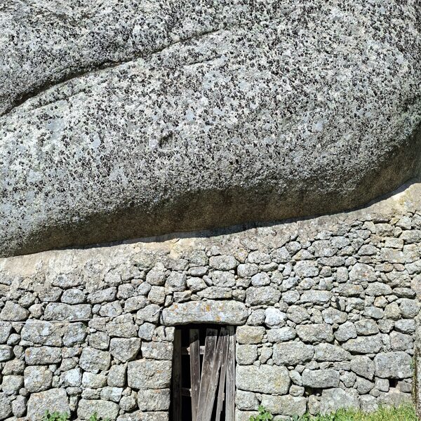 One of the pigsties. Some even had a garden.