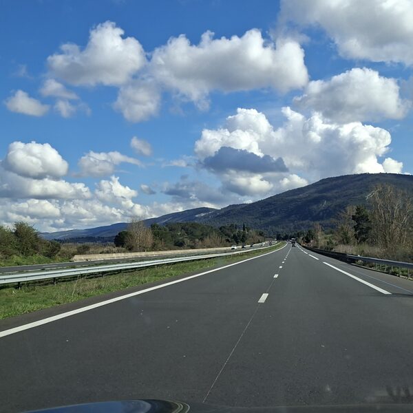 On the road