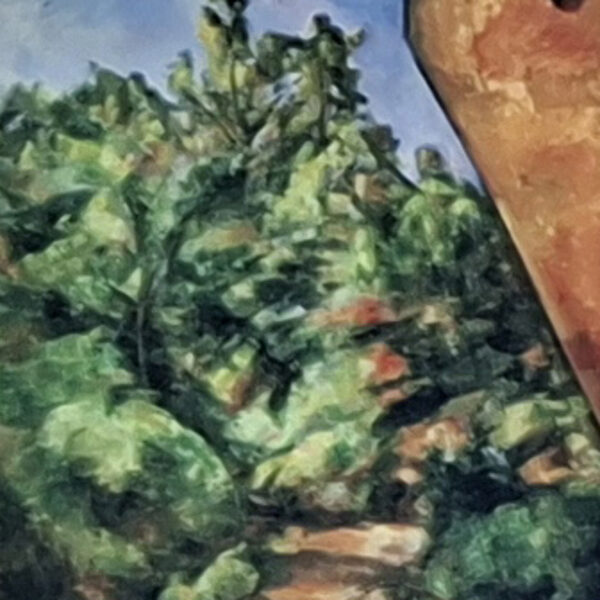 Cézanne - A vörös szikla