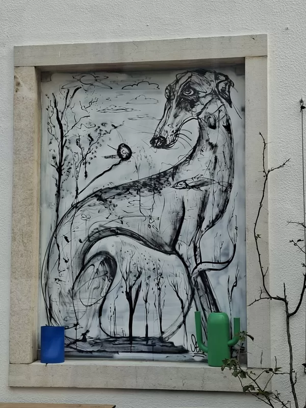 Wenn es ein Hund ist, gehört er in meinen Blog