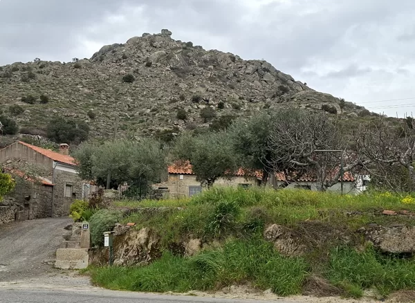 The famous basalt mountain